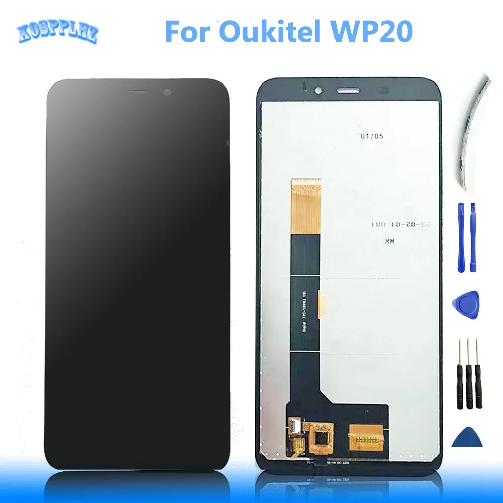 

Оригинальный ЖК-дисплей KOSPPLHZ WP20Pro для Oukitel WP20 Pro + фото + Инструменты