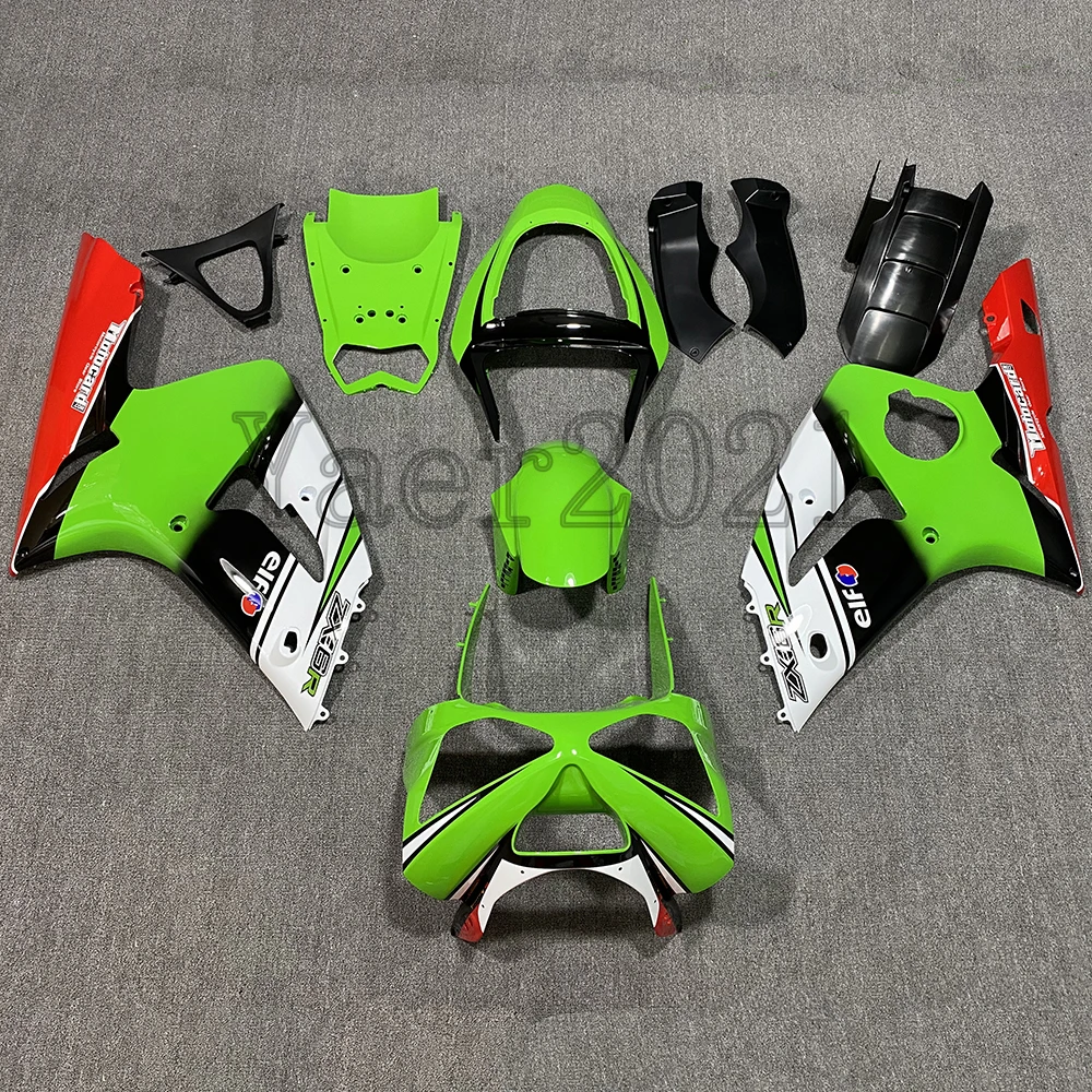 

ZX6R Fairings Kit Motorcycle Fairing ABS Plastic Body Injection Bodywork Bodykits Green For KAWASAKI Ninja 636 ZX-6R 2003 2004