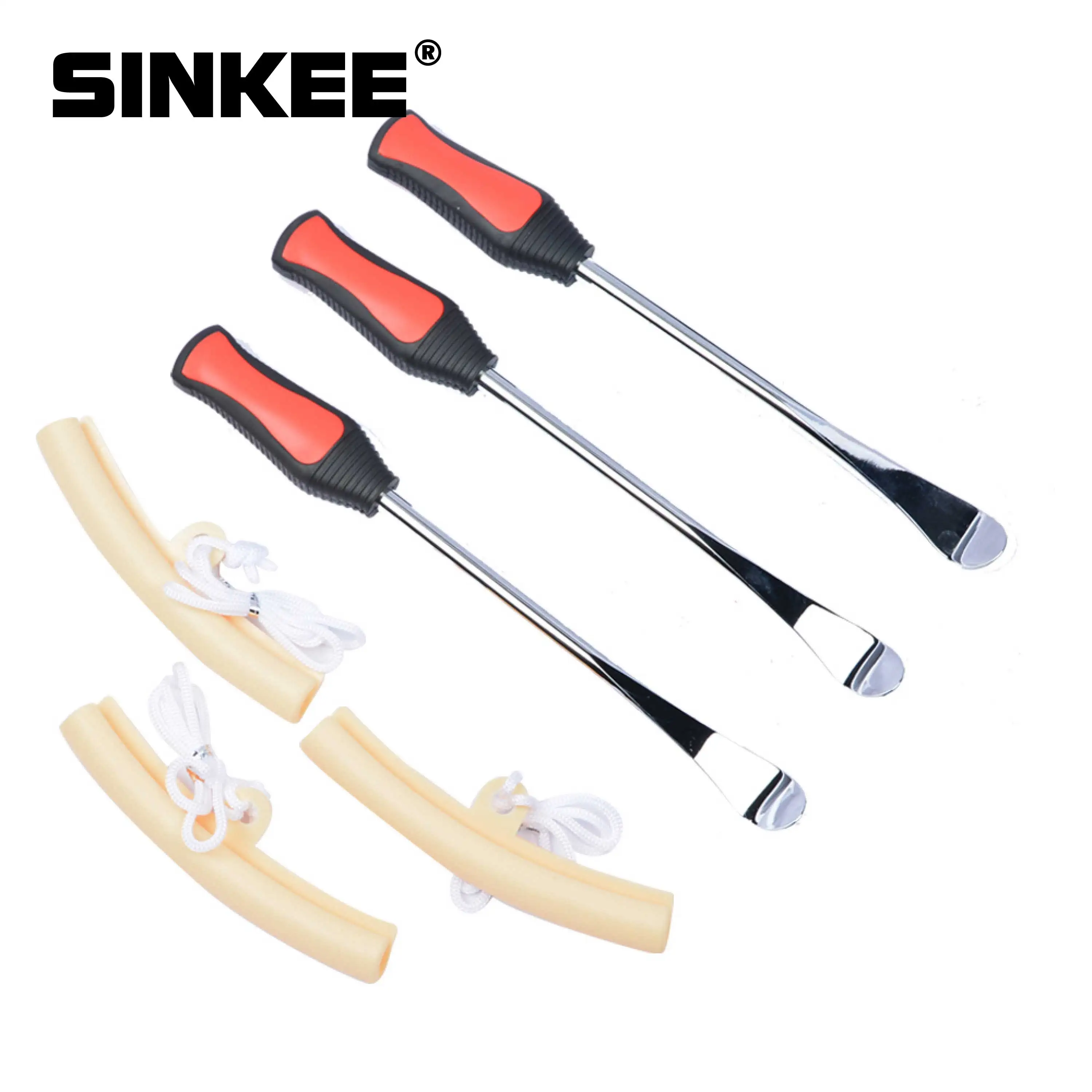 

6pcs Motorcycle Bicycle Tire Spoons Levers Rim Protectors Tyre Tool Kit