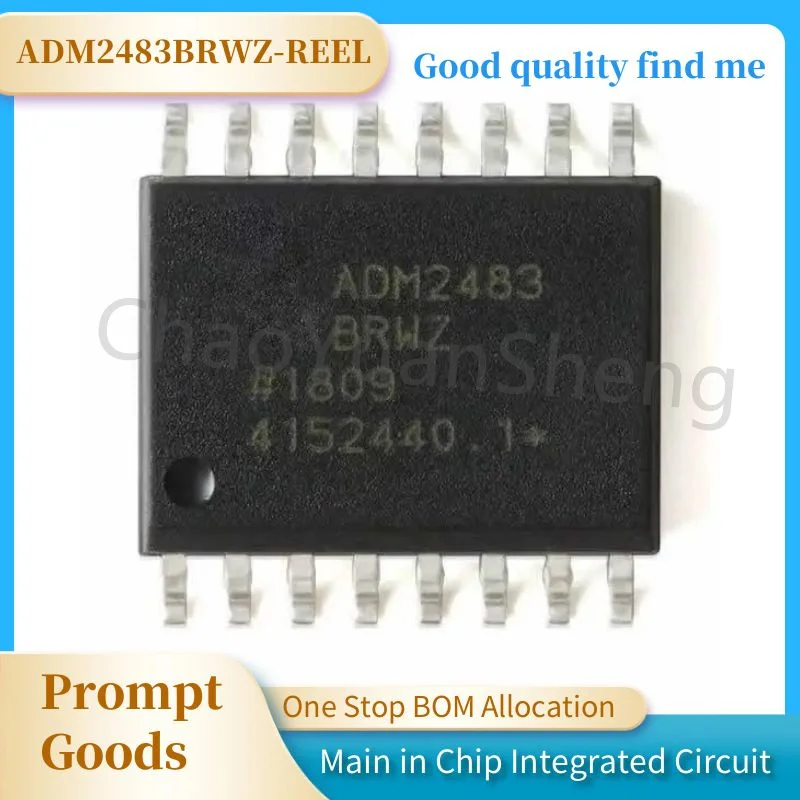 

ADM2483BRWZ-REEL Package SOP16 Double Half work Digital isolator new original spot
