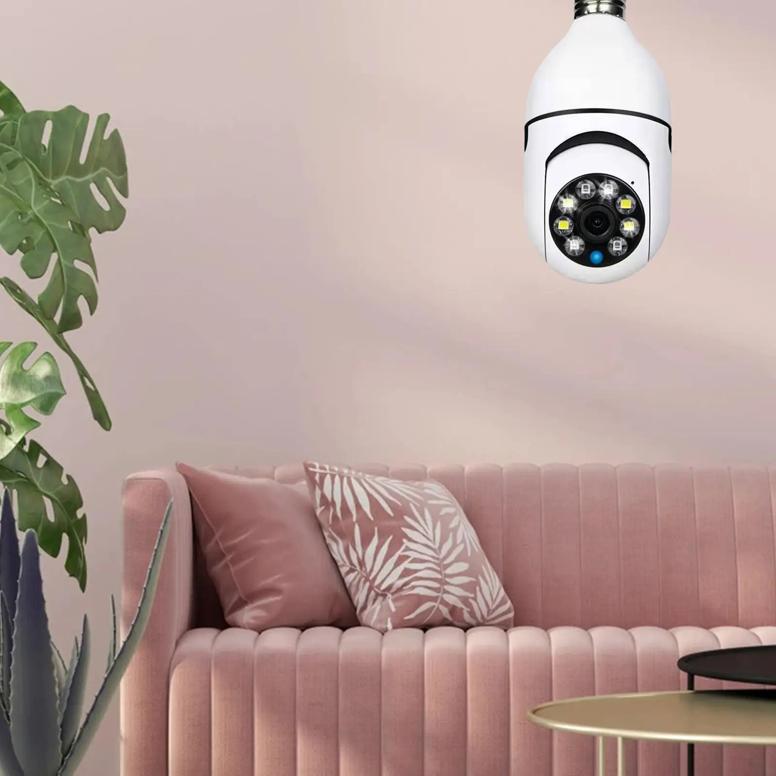 

Беспроводная камера с дистанционным управлением, МП, Wi-Fi, E27