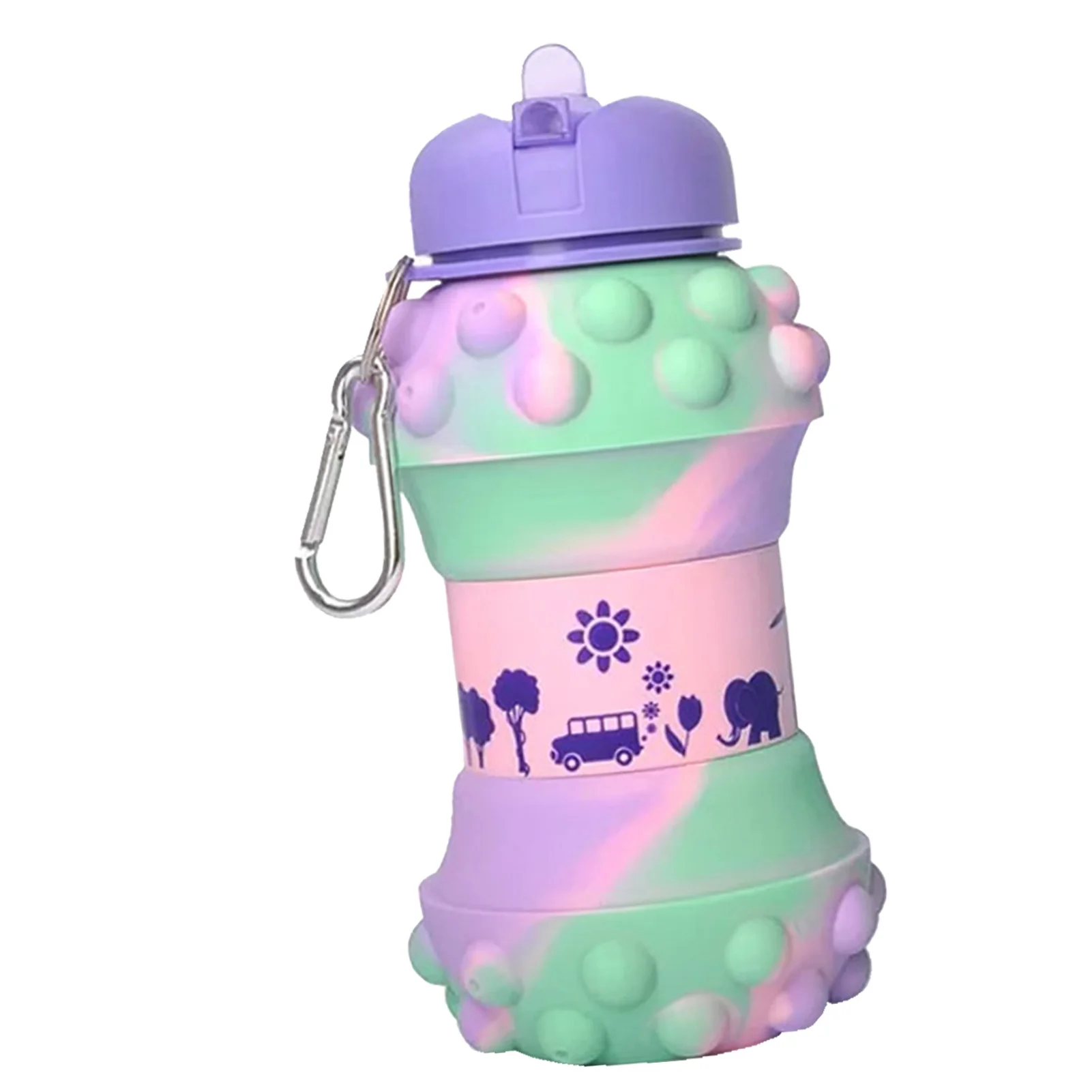 S For School Bpa Free Leakproof Foldable Water Bottles For S