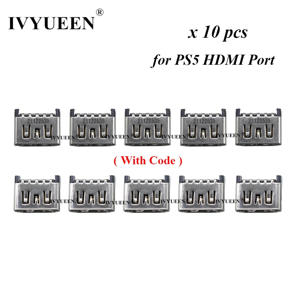 IVYUEEN Replacement HDMI-compatible Port Display Socket Jack Connector for Sony PlayStation 5 PS5 Console Interface Accessories