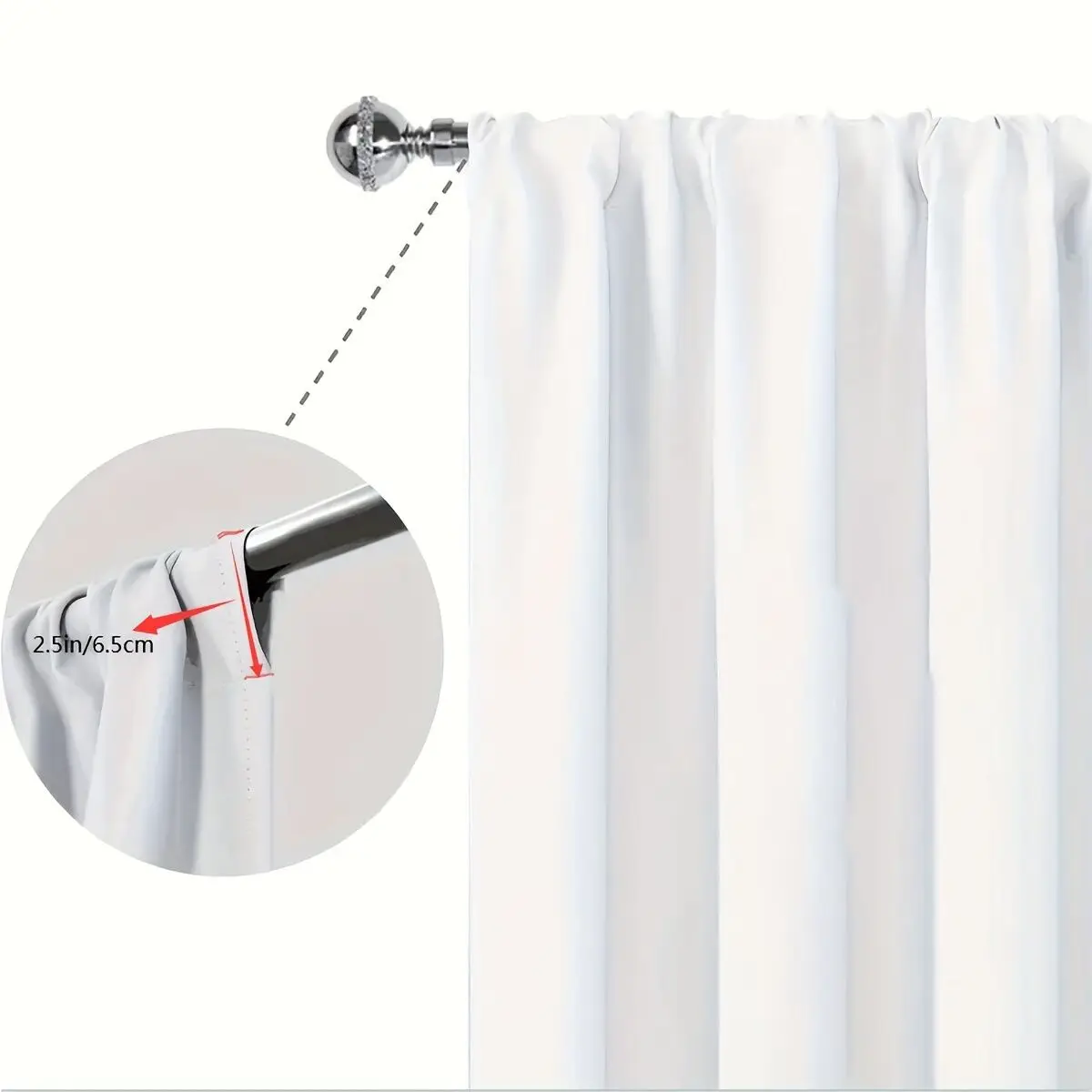 Занавески с принтом в клетку