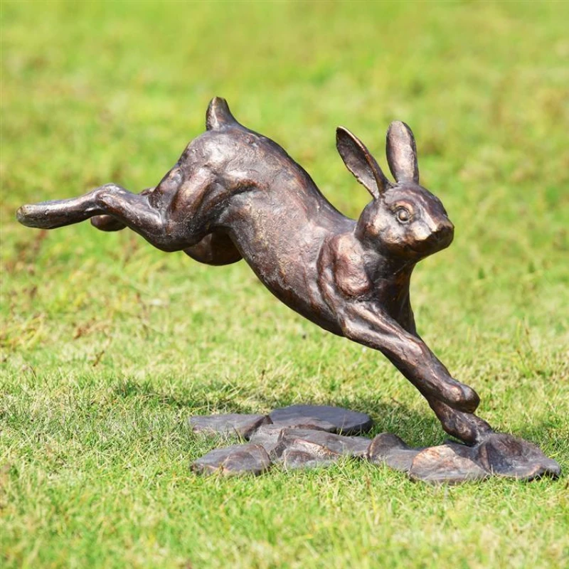 

Flying Small Hare Cast Iron Flexible Ornaments/Art Small Ornament