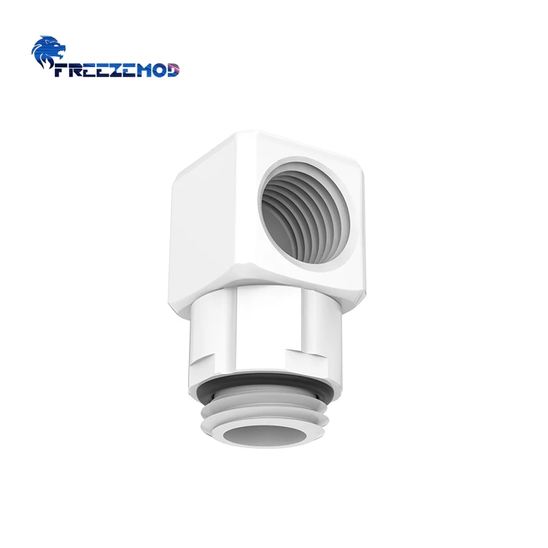 FREEZEMOD 90-градусное вращение водяного охлаждения теплоотвод штуцер с поворотом на