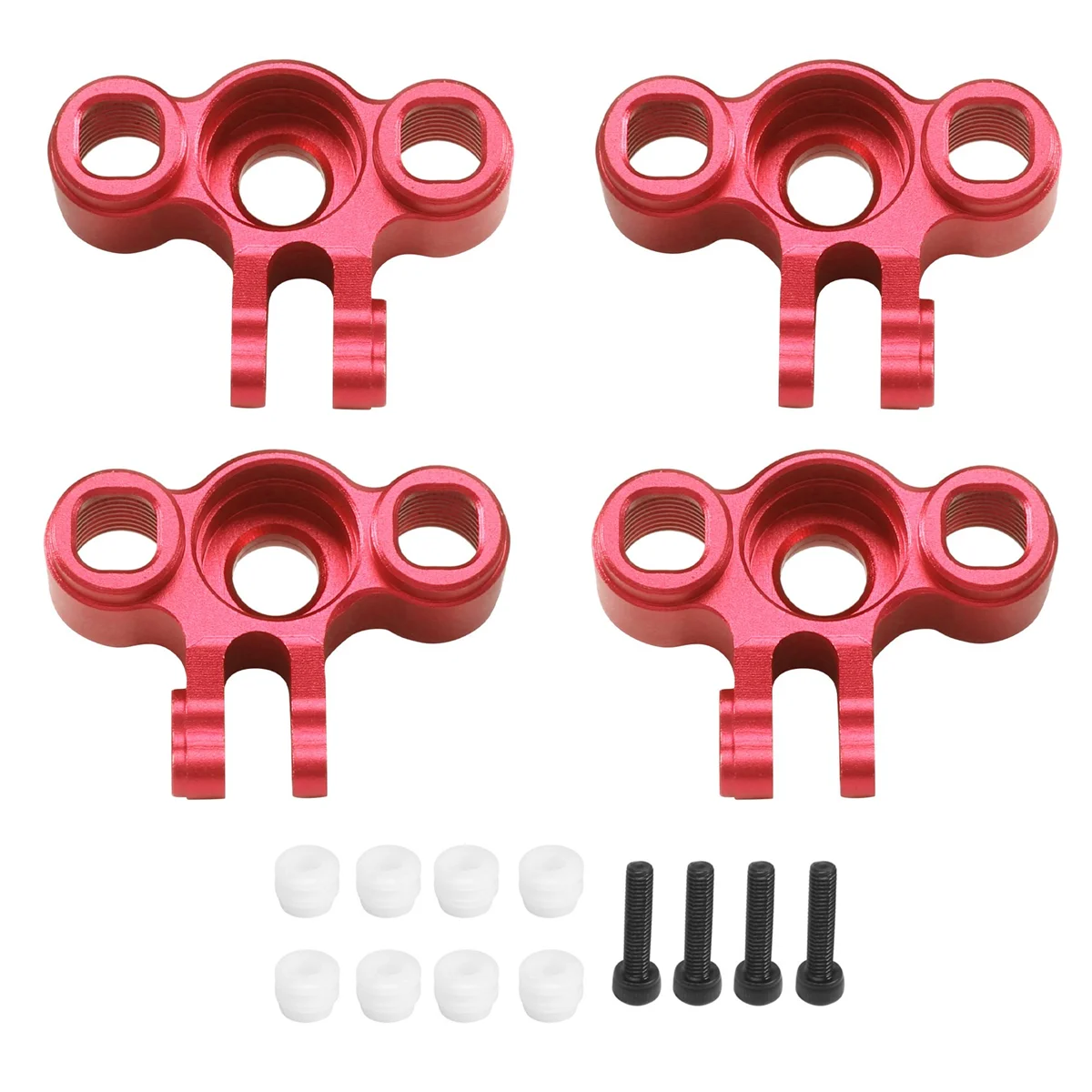 

4Pcs Metal Front and Rear Axle Knuckle Arm 7034 for 1/16 Slash E- Summit RC Car Upgrade Parts,2