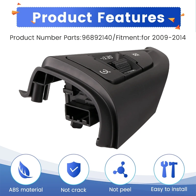 Автомобильный переключатель круиз-контроля на руль для Chevrolet Cruze 96892140-2009