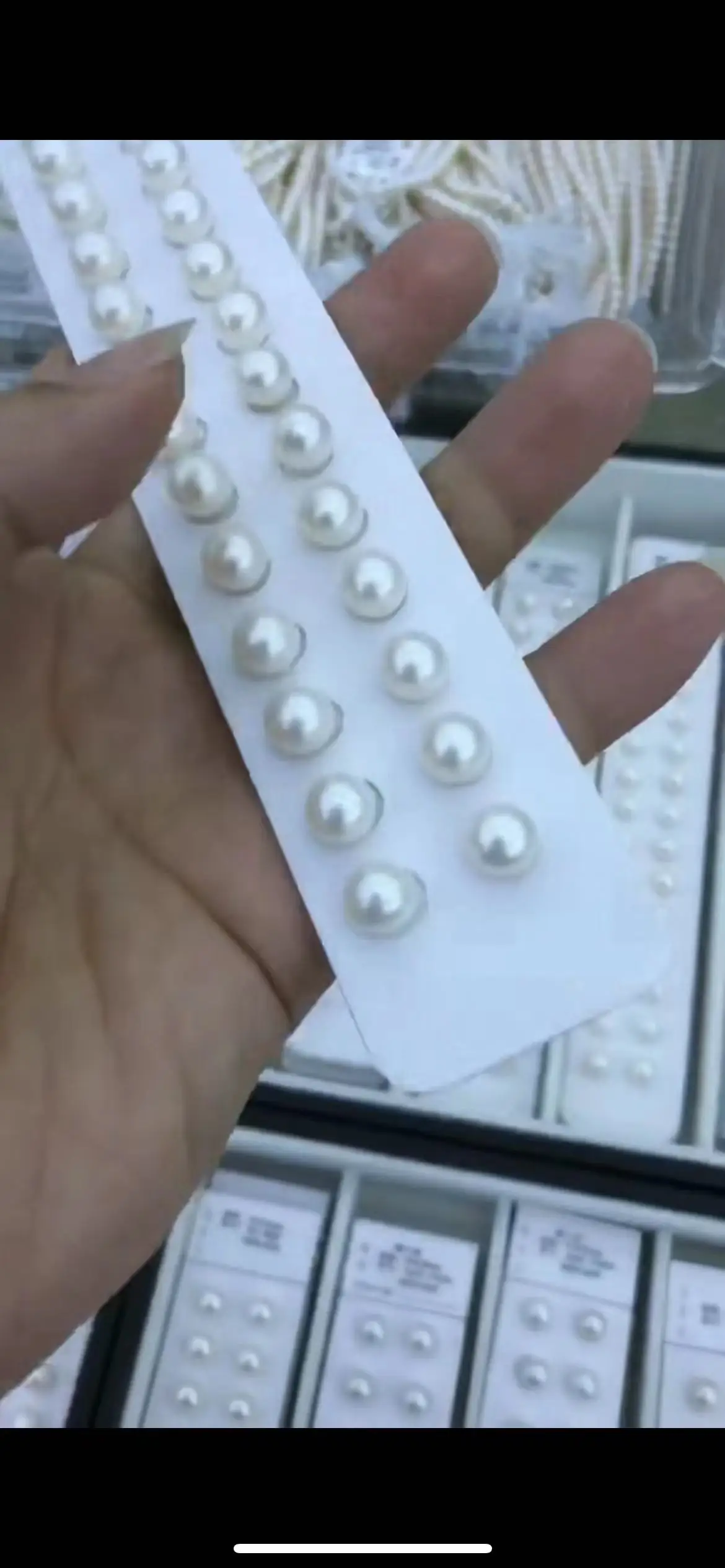 Рисунок 4 - Незакрепленные жемчужины для фотографий «сделай сам»