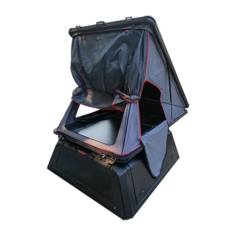 Пикап с высокой крышкой встроенная палатка алюминиевая треугольная крыша