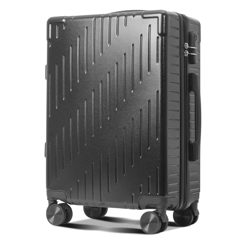 AOWEIlA Travel Suitcase  Luggage Trolley Case Universal Wheel Storage Box Large Capacity Leather 20,24 Inch Zipper