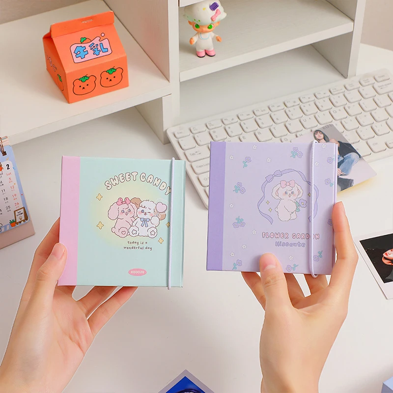 

A8 Photo Storage Book Hard Paper Cover Kpop Photo Card Collection Binder Album Shell Cover Cards Sleeves Album Folder 1/2/3 Inch