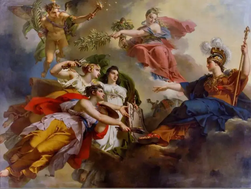 

Фотообои на заказ, 3d потолочные фрески, европейская мифологическая фигурка ангела, картина маслом, обои для гостиной, обои для стен 3 d