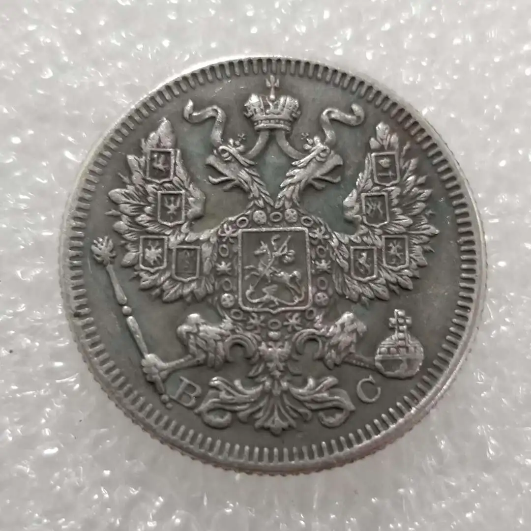 

1917 российский серебряный доллар, ручное украшение для дома, медаль, монета, настольное украшение, рождественские подарки #1860