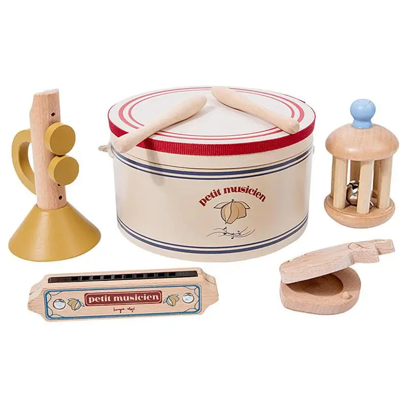 

5 шт., Детский развивающий музыкальный инструмент