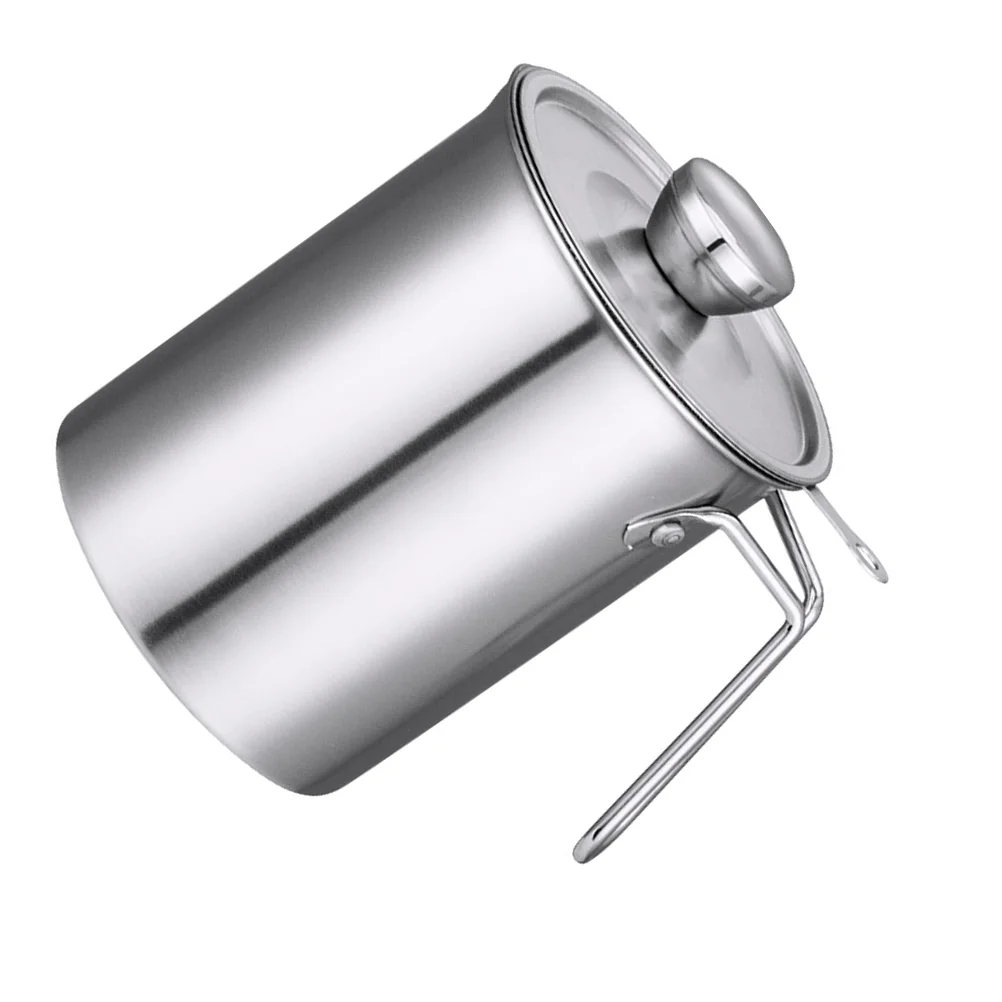 

Gravy Separator Kitchen Grease Strainer Can Oil Strain Pot Grease Strainer Gravy Separator Jug Frying Oil Strainer