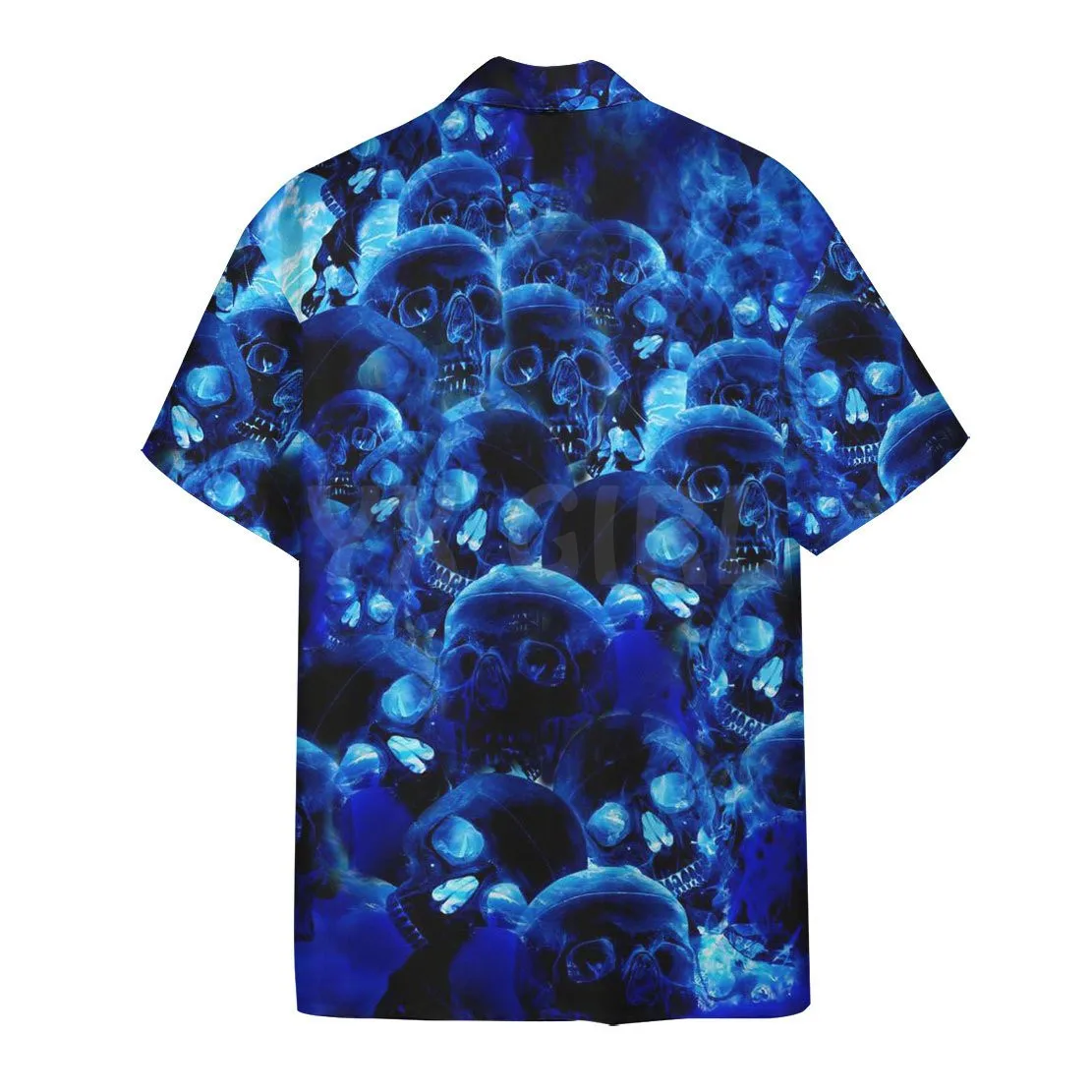 Bull Skull 3D All Over Printed Hawaiian Shirt Men's For Women's Harajuku Casual Shirt Unisex