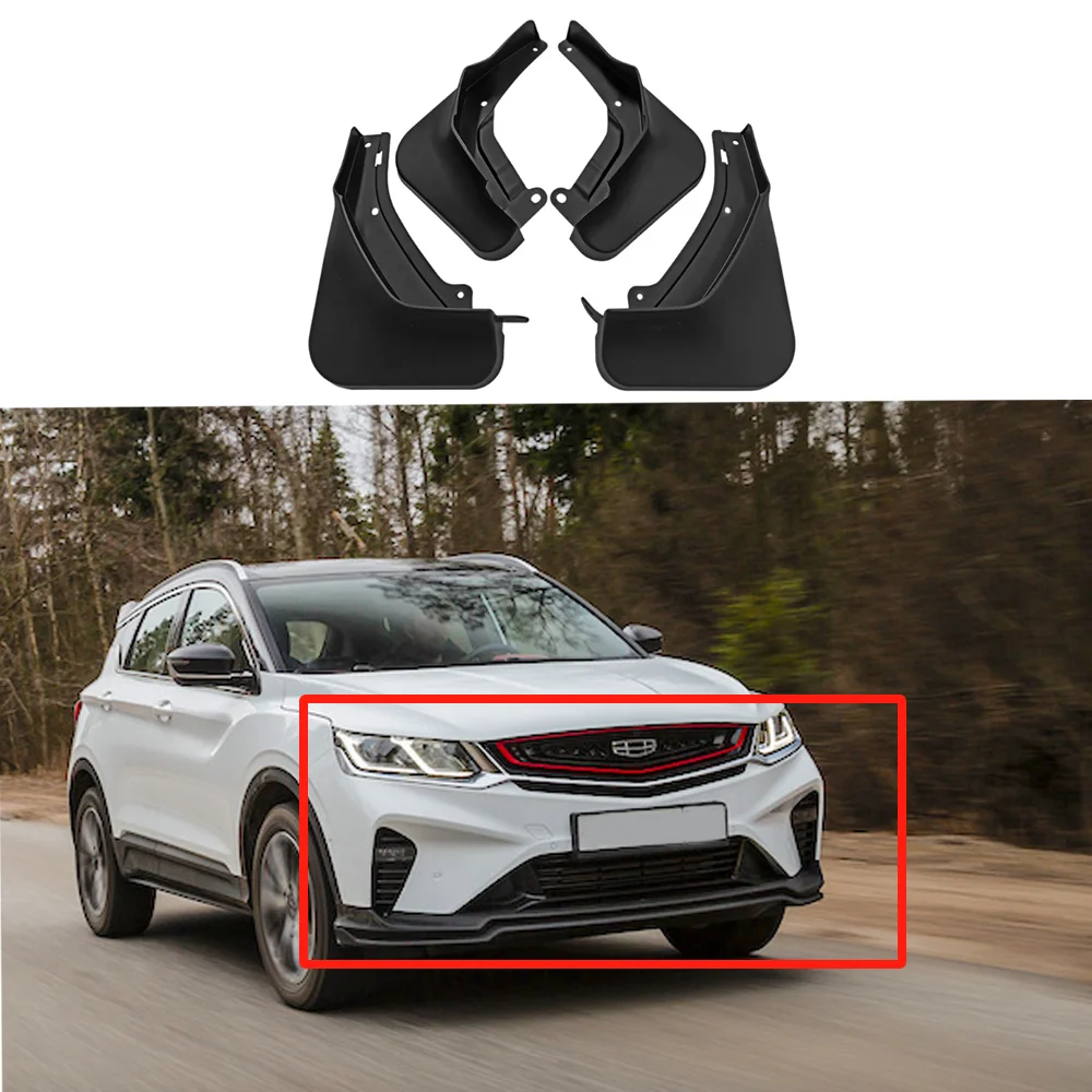 

Брызговики для Geely Coolray Proton X50 BelGee X50 SX11 2020 ~ 2025 2021 2022 2023 2024, брызговики, брызговики, аксессуары для детской части