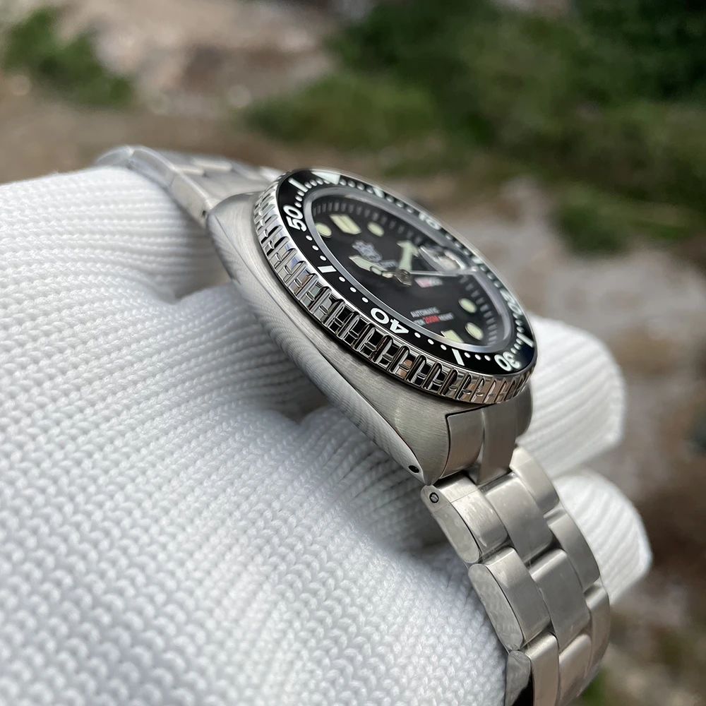 Часы STEELDIVE King Мужские механические Роскошные водонепроницаемые наручные с