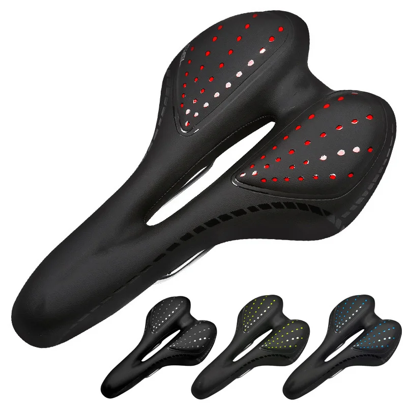 

Велосипедное седло, силиконовая подушка, Велосипедное Сиденье, экоповерхность, силикагель с заполнением, удобное противоударное седло для ...