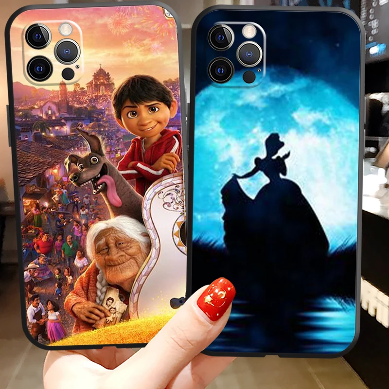 

2022 Disney Cartoon Phone Cases For iPhone 11 12 Pro MAX 6S 7 8 Plus XS MAX 12 13 Mini X XR SE 2020 Back Cover Funda Soft TPU