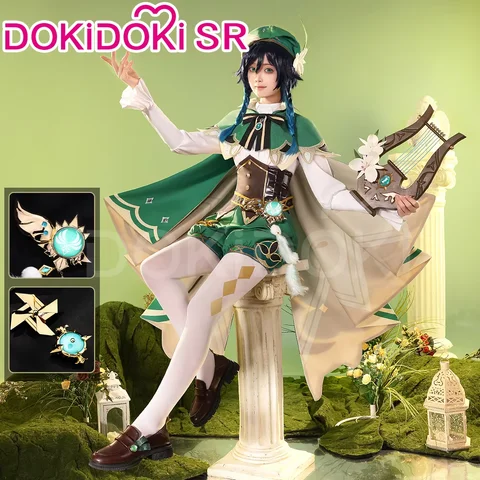 Cosplay genshin impact venti AliExpress