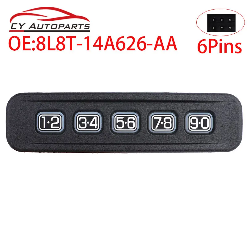 

Передняя левая дверь без ключа вход Пароль замок Автомобильная дверь кодовая Клавиатура Кнопка для Ford Escape Mercury Crown Victoria 8L8T-14A626-AA