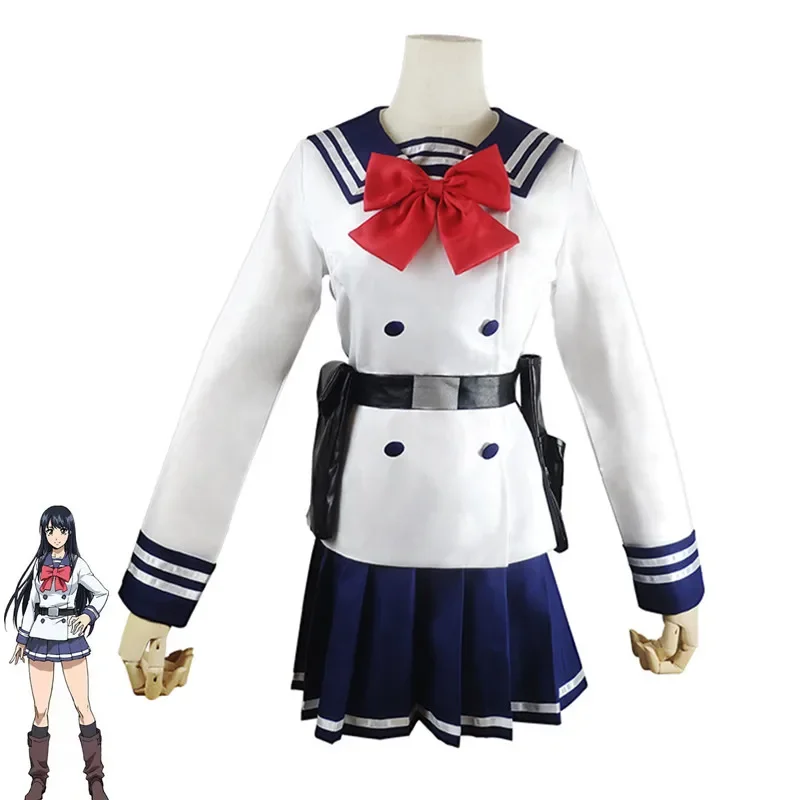 Аниме High Rise invasion Tenkuu Shinpan Honjou Юрий карнавальный костюм для взрослых женщин топ