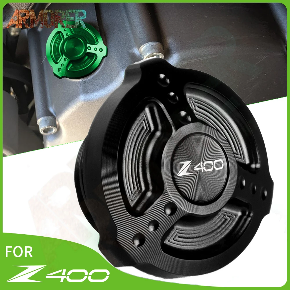 

Motorcycle Aluminum Accessories Engine Magnetic Oil Drain Plug Cap For KAWASAKI Z125 2019 - 2022 Z400 2018 - 2022 Z 125 Z 400