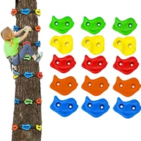 7pcs outdoor rock climbing holds for kids and adults garden toys sensory integration equipment indoor playground jungle gym