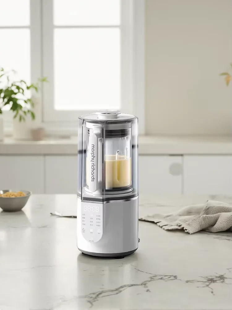 Фото Бесшумный многофункциональный блендер Morphy Richards 220В: аппарат для приготовления соевого молока, соковыжималка, миксер для детского питания, бытовой прибор LYH №3