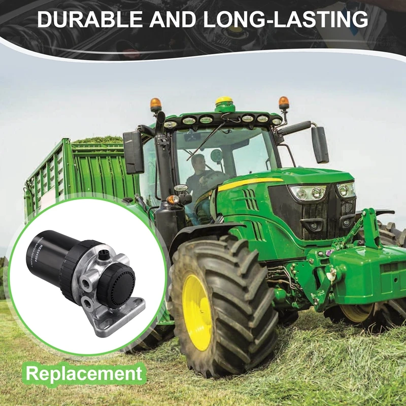RE 527507 Топливный фильтр в сборе для трактора John Deere 4045 5080 5080R 5090 5090R 5100R 6068 6105M 6125M 6130