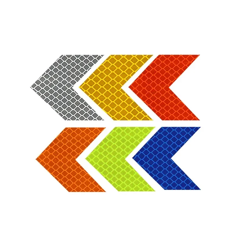 Светоотражающие пластиковые автомобильные наклейки предупреждающие для