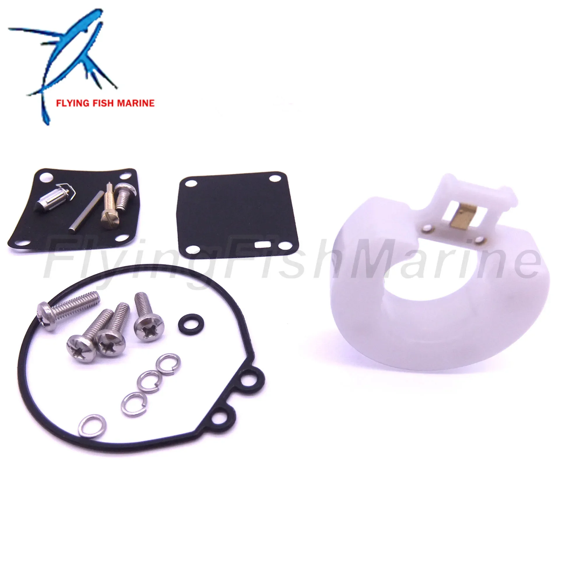 Ремкомплект карбюратора 6G1-W0093-00-00 18-7765 для лодочного двигателя Yamaha 3HP 6HP 8HP 6CMH 6DMH 8CMH