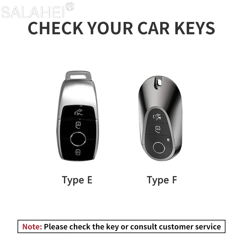 Фото Чехол-накладка для автомобильного ключа Mercedes-Benz C, S-класса W206, W223, S350, C260, C300, S400, S450, S500, A, C, GLC, CLE, CLA, G-класса №2