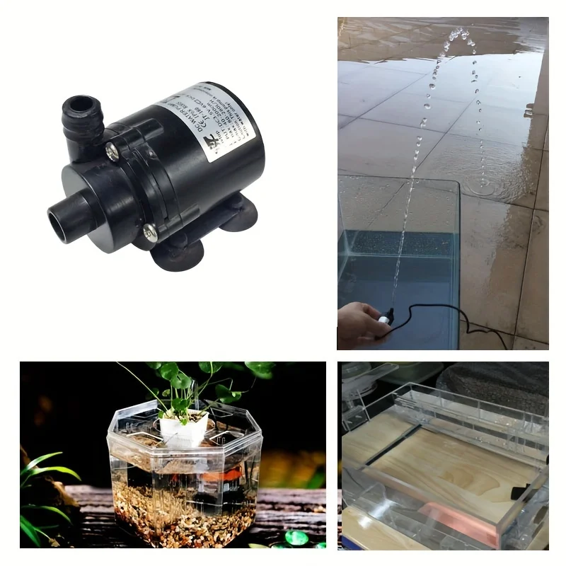 

280L/h Micro Electric Submersible Water Pump Fish Tank aquarium Pump