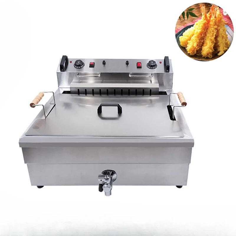 Электрический jetable для чипов Friteuse большая вместимость 20 л 30 220 В машина масла