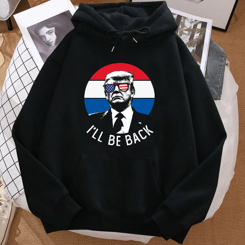 

trump 2024 hoodies female harajuku streetwear Ulzzang female sweatshirts Ulzzang
