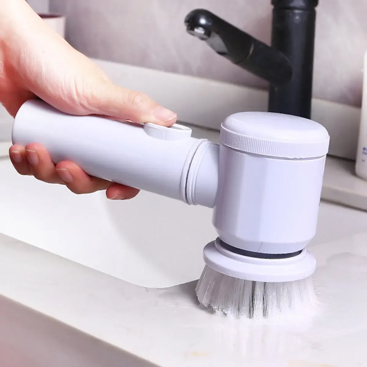 Беспроводной Многоцелевой Набор Чистящих Щеток Для Кухни И Ванной Комнаты —