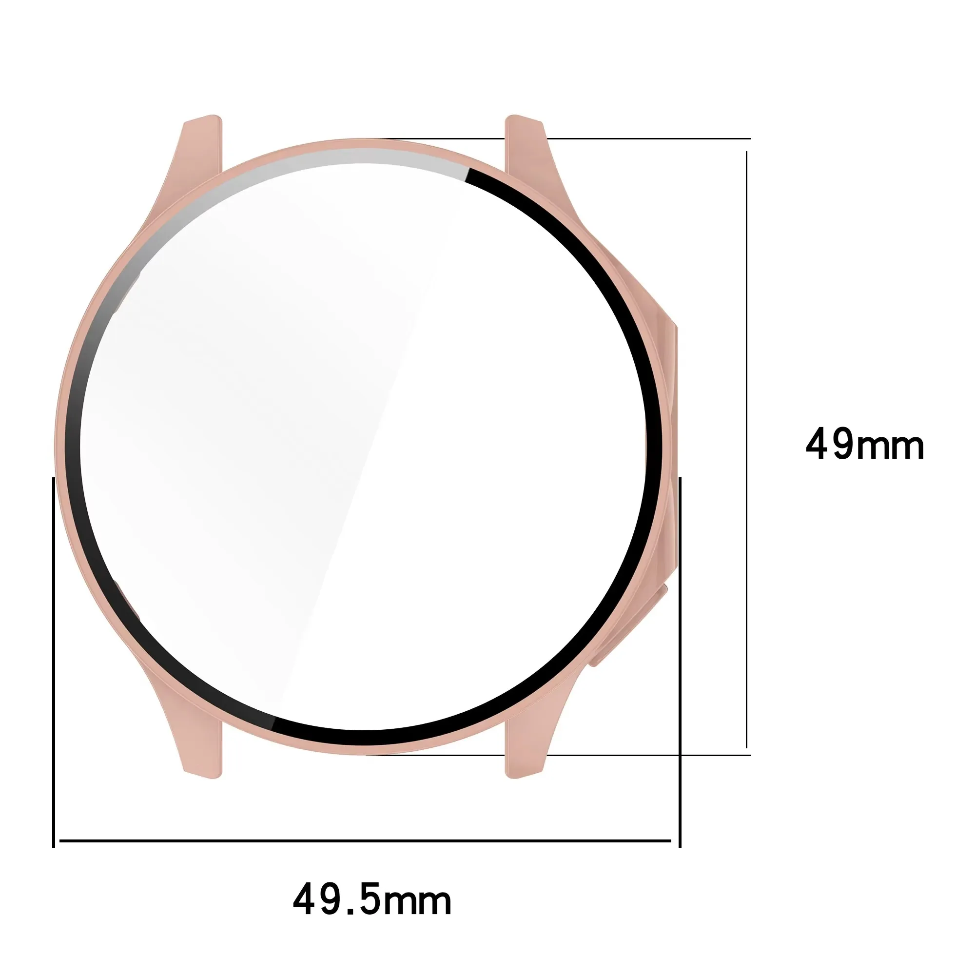 Фото Аксессуары для Oppo Watch X, новое стекло + чехол для OnePlus Watch 2, универсальная защитная пленка для экрана, бампер для ПК, закаленное стекло №2
