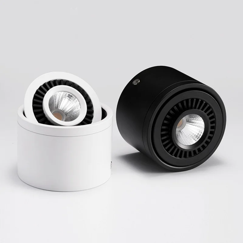 

D87H60mm led surface down light Ip54 Led Wall Lamp 10w Wall Light For Home Bedroom Stairs Living Room Sofa Background Lighting