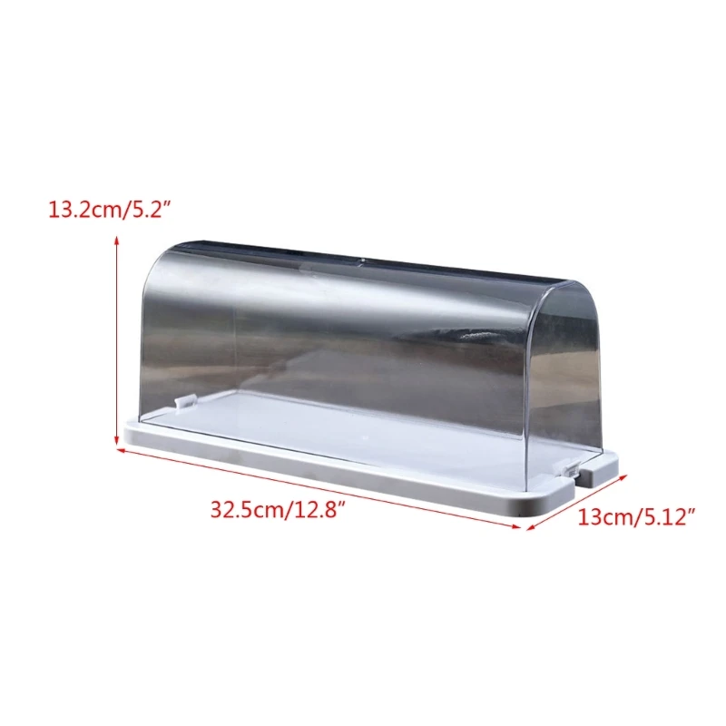 Пластиковый контейнер для рулетов кексы держатель хранения сырной выпечки