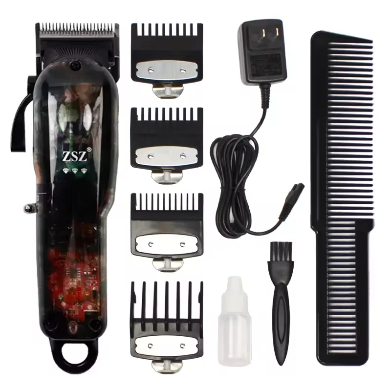 ZSZ F58 Профессиональный мужской электрический триммер для машинки стрижки лысины
