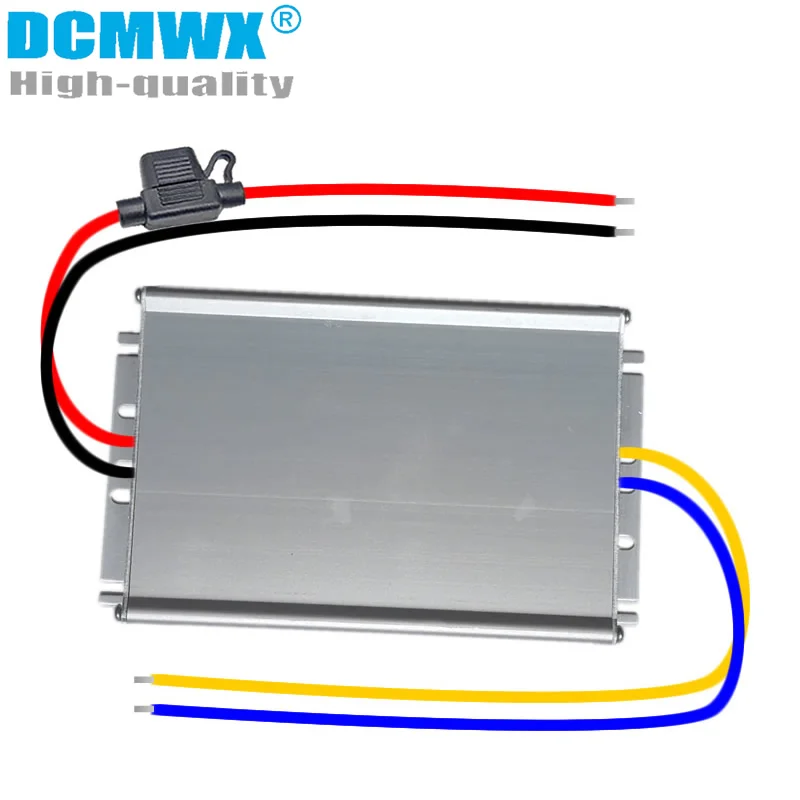 Повышающий усилитель напряжения 12 В 24 36 48 до 56 в от 10 в-58 водонепроницаемый