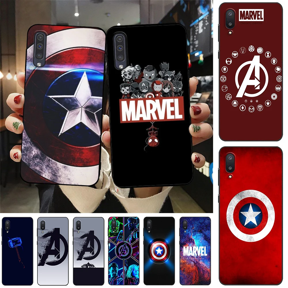 

Чехол с логотипом Marvel Мстители для Samsung Note 10 Lite Plus 20 S10E S20 S21 S22 Plus Ultra FE