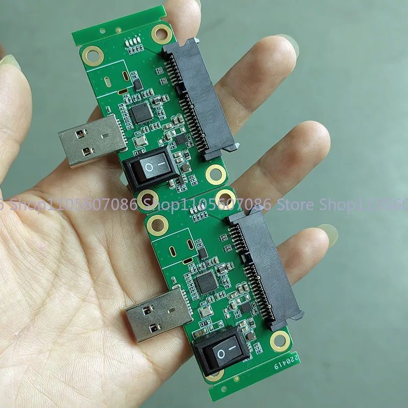 Адаптер-плата SATA-USB3 ASM1153E для SSD-накопителей: инструмент для массового производства и обслуживания (art.: 3920dba577b6f) - 3920dba577b6f