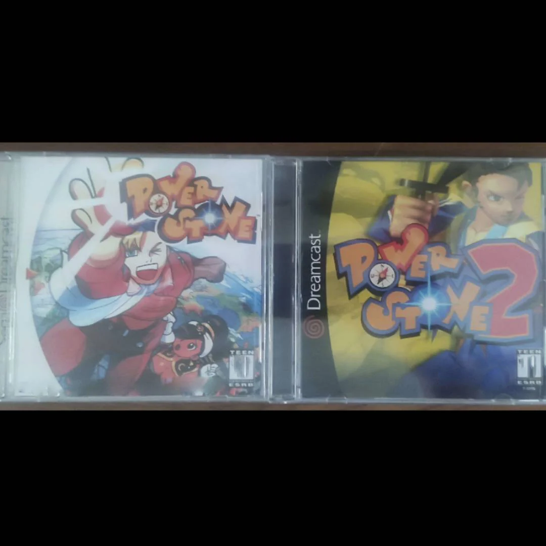 Копия диска Dreamcast Power Stone для Sega