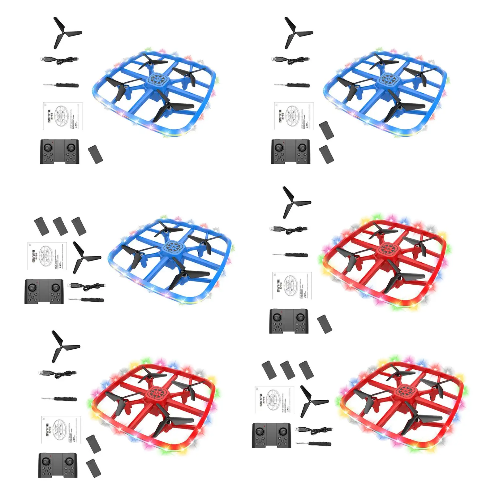 

Мини, со светодиодный ными огнями, противоударный, со светодиодными режимами, Детский вертолет, игрушки с дистанционным управлением для мал...