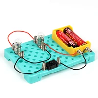 diy basic circuit electricity learning kit physics educational toys for children stem experiment teaching hands on ability toy