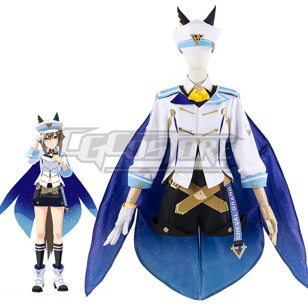 Uma Musume Pretty Derby Cheval Grand Косплей Костюм Аниме Платья Рождество Хэллоуин Бесплатная